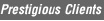 Prestigious Clients